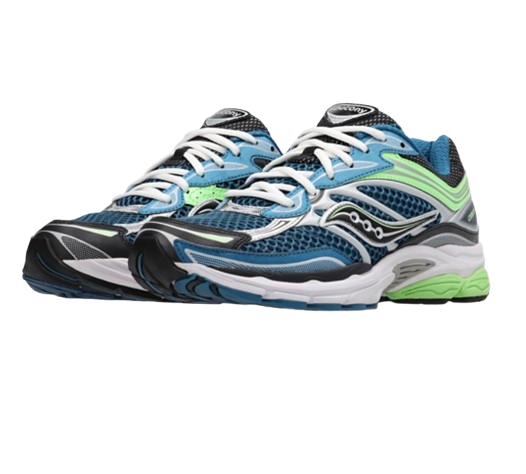 Saucony Progrid Omni 9 Vert Bleu