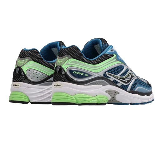 Saucony Progrid Omni 9 Vert Bleu