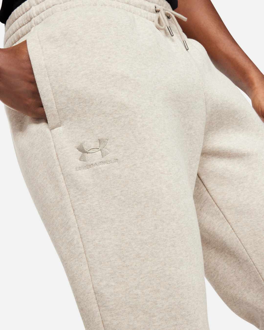 Pantalon Under Armour Essential Fleece - Beige