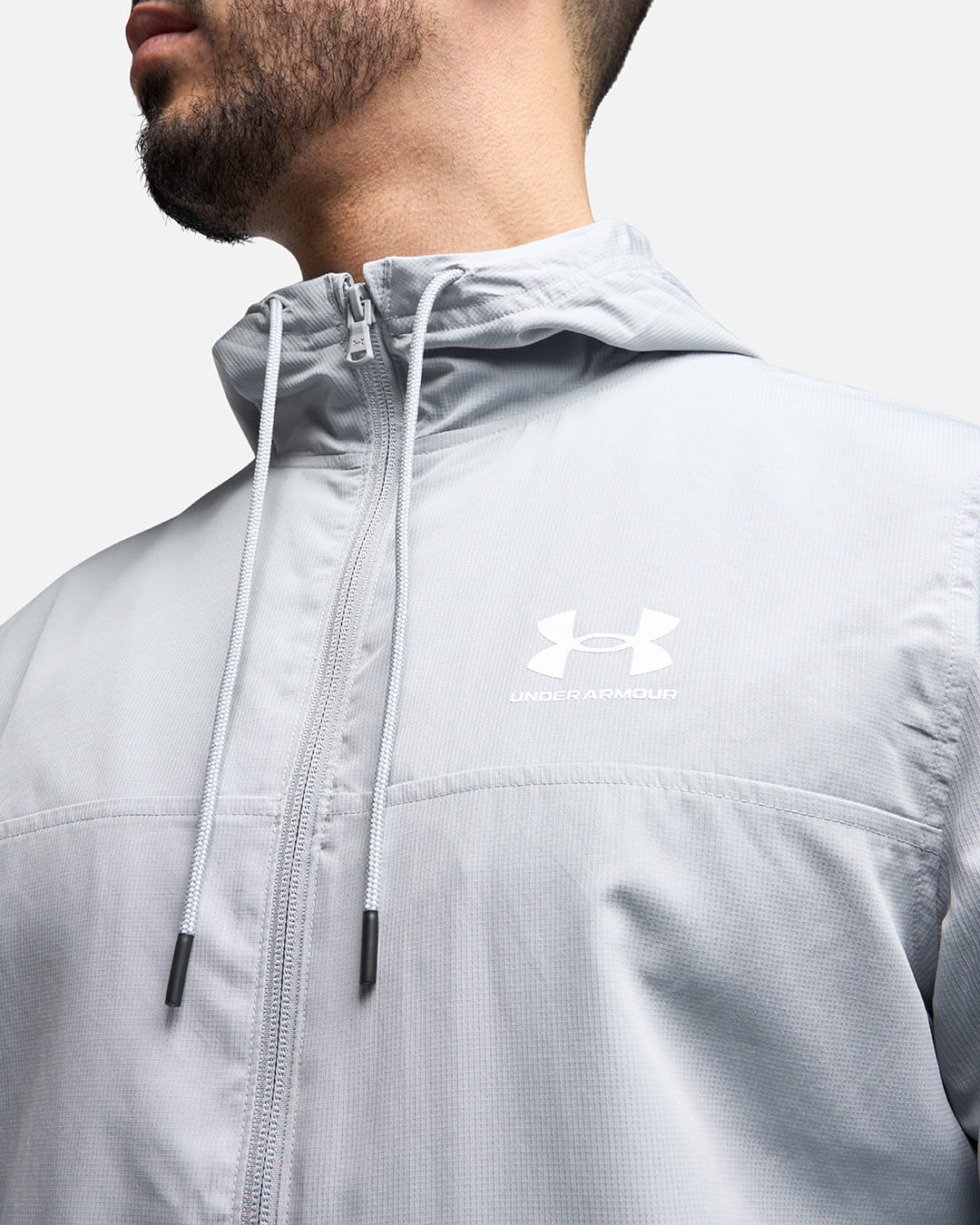 Veste Under Armour Rival Woven - Gris